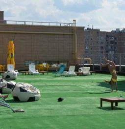 ресторан крыша на зелёном проспекте изображение 2 на проекте properovo.ru
